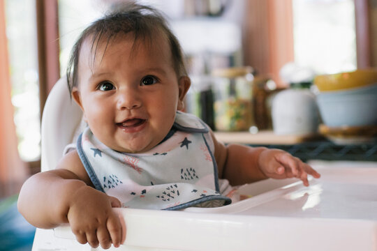 Baby in High Chair