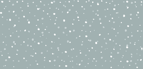Es schneit,  Hintergrund mit Schneeflocken, 
Vektor Illustration Banner
