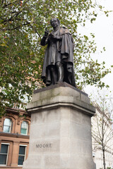 Thomas Moore Statue, College Street, Dublin