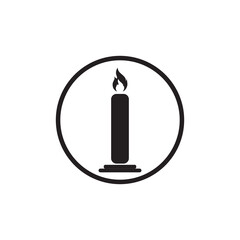 Candle Vectors Illustrations icon background