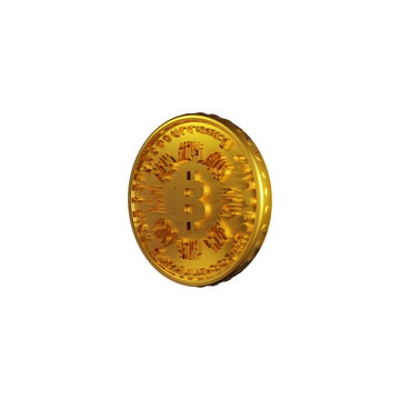 Coin 3d render
