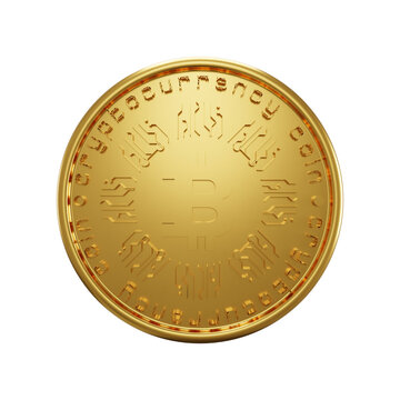 Coin 3d render