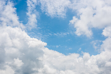 nature cloudy background with copyspace