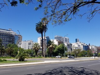9 de Julio street in Buenos Aires