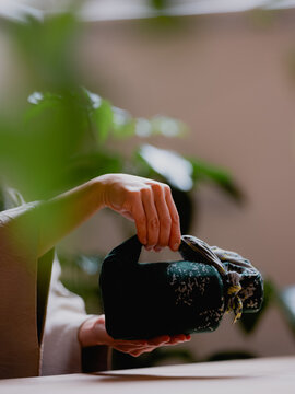 Furoshiki gift wrapping