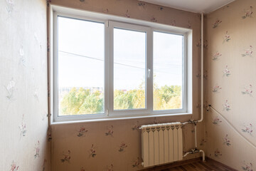 Empty room finished and ready to move in