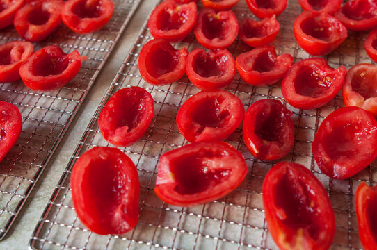 Sliced tomatoes