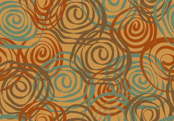 22111701 Seamless circular drawing as abstract background,Hand drawn with scribble textures,scribble vector design for Fashion printing,Wrapping,Backgrounds and Crafts,