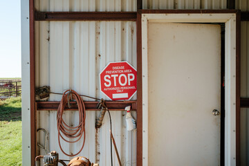 Disease Prevention Warning Sign