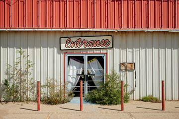 Closed and Abandoned Storefront