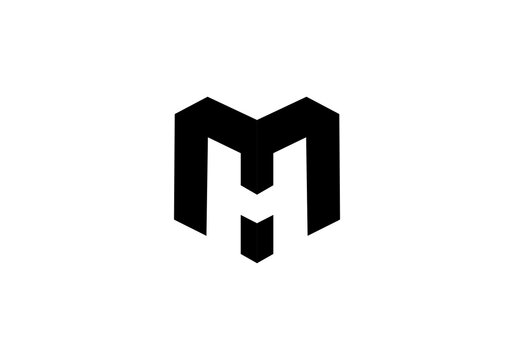 initial letter logo MJC initial company icon business logo background illustration