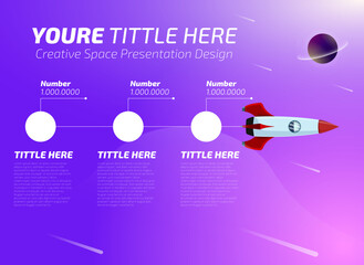 Creative Space Timeline Roadmap Background Designn Slide Page Background