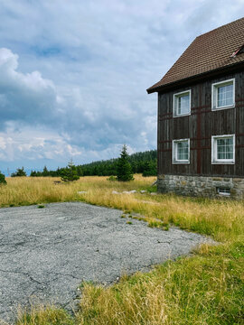 Old-Fashioned House in Nature