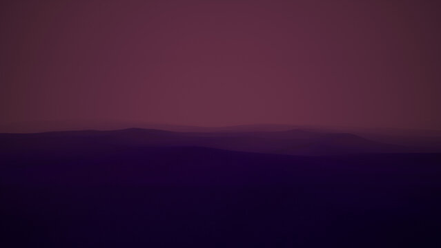 Early sunrise in the desert