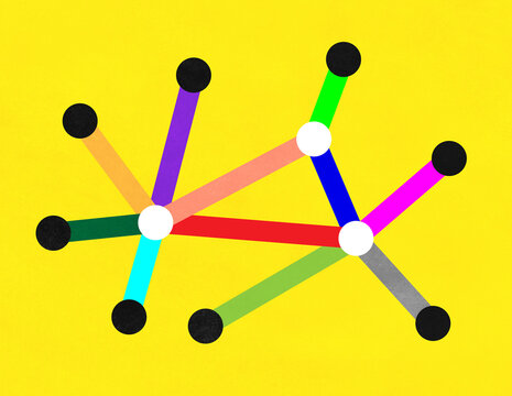 Colorful tree graph