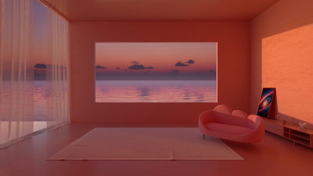 Contemporary Living Room