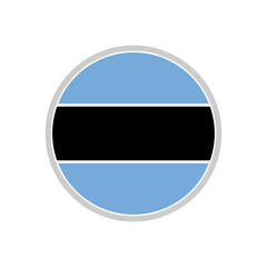 Botswana independence day icon set vector sign symbol