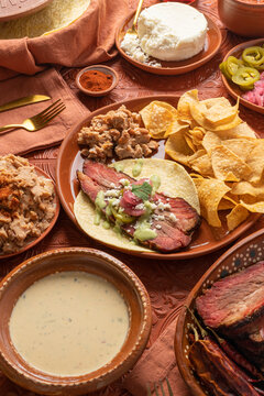 Tex Mex Brisket Taco