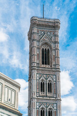 Giotto's Bell Tower, Florence Cathedral, Florence, Italy 
