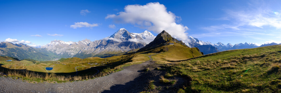 Eiger M&ouml;nch and Jungfrau