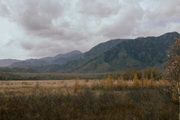 autumn in the mountains