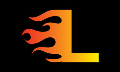 P letter fire logo design in a vibrant color gradient isolated on black background. alphabet identity graphic
 vector illustrator monogram sign symbols abstract