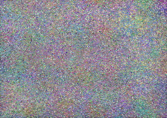 色とりどりの小さな宝石を散りばめたようなカラフルな背景素材