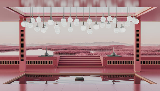 Render of a Liminal Space