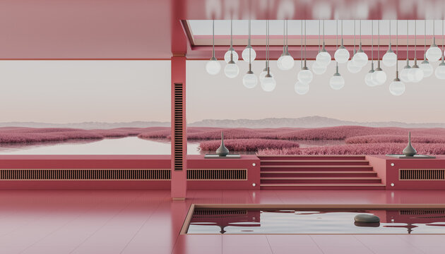 Render of a Liminal Space