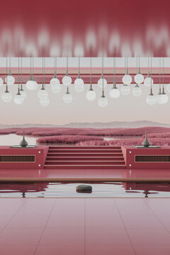 Render of a Liminal Space