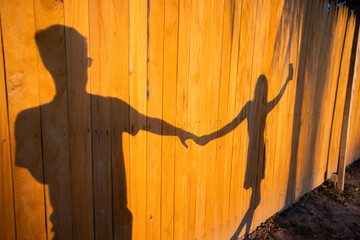 shadow of a couple 
