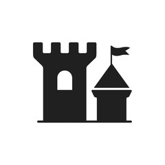 fort icon vector design illustration