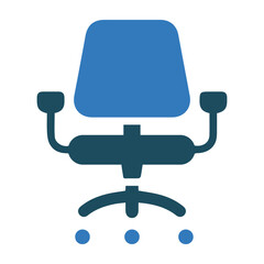 Armchair, furniture, office icon