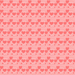 Various sizes of heart-shaped fabrics, lines, paper, blankets, pillows, handkerchiefs, gift paper, beautiful colors.