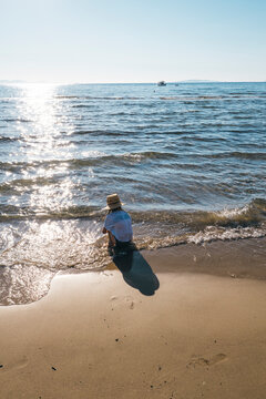 Collecting shells