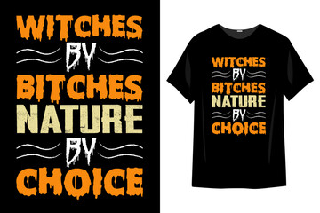 Halloween Typography T-shirt Design 