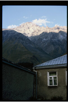 House under the mountains