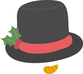 Christmas top hat