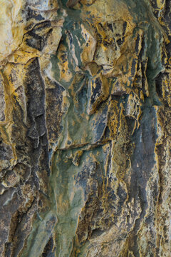 Colorful Abstract Cave Wall Texture