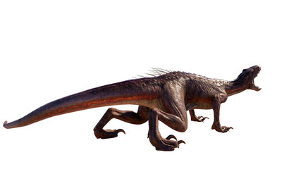 Fototapeta premium Dinosaur indoraptor PNG