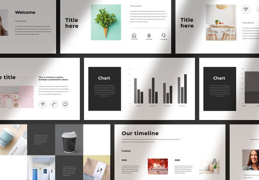 Dark2 Light Presentation Layout.