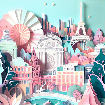 Paris origami