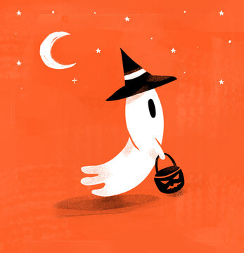 Ghost trick or treating