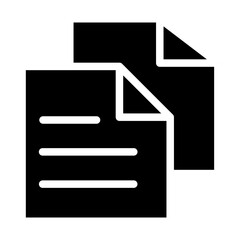 document glyph icon