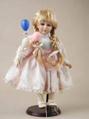 Vintage porcelain doll