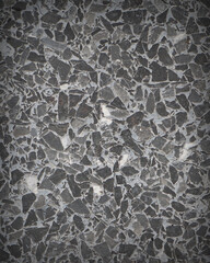 The shadow of the cement wall surface 