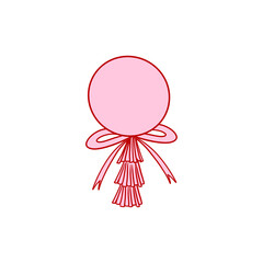 Pink Ribbon Balloon