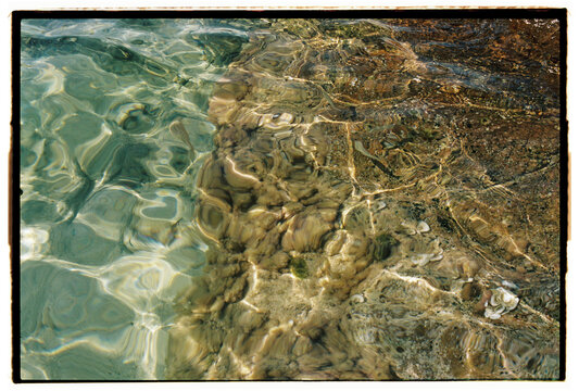 Crystalline water at the beach, Menorca