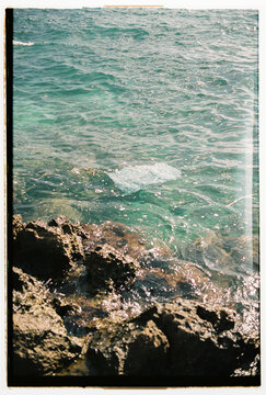 Plastic bag at beach