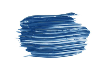 shiny blue brush isolated on transparent background blue watercolor png